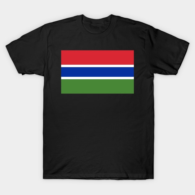 Gambia T-Shirt by Wickedcartoons